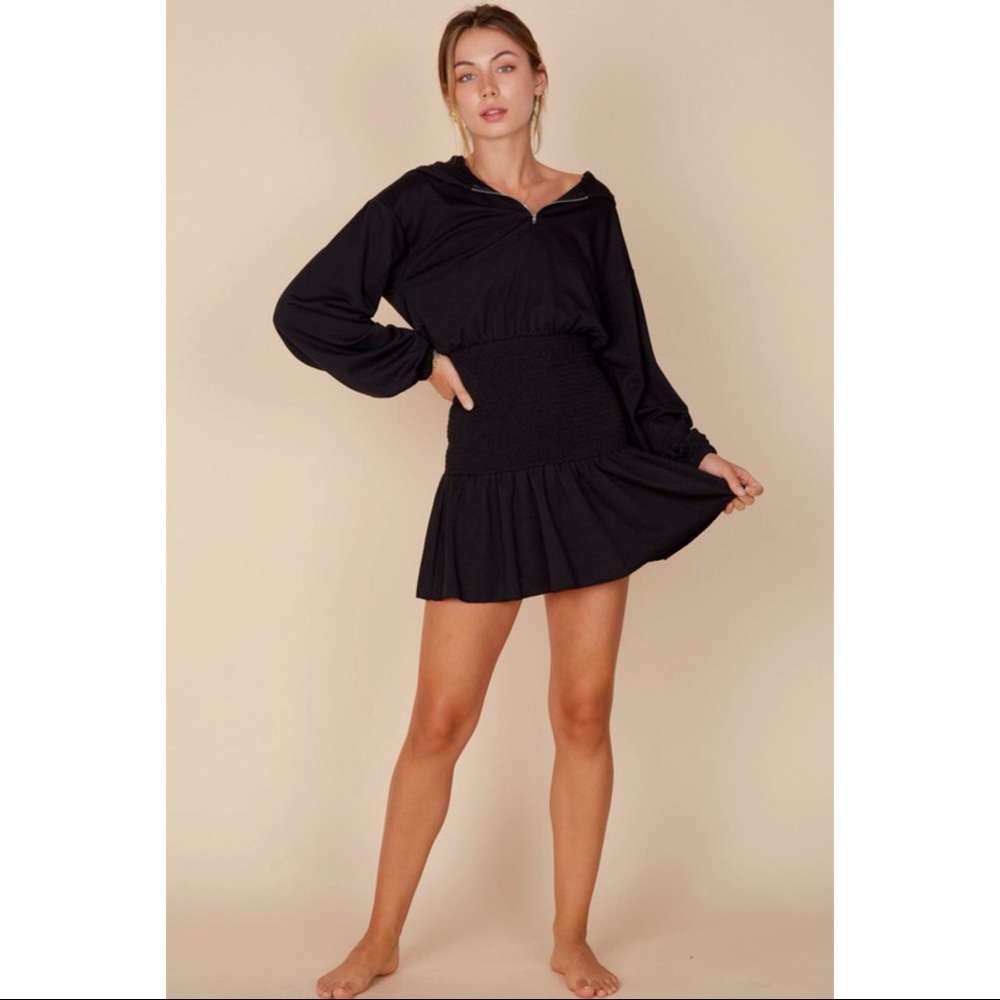 More Than Casual Black Ellie Dress - Picture 2 of 4